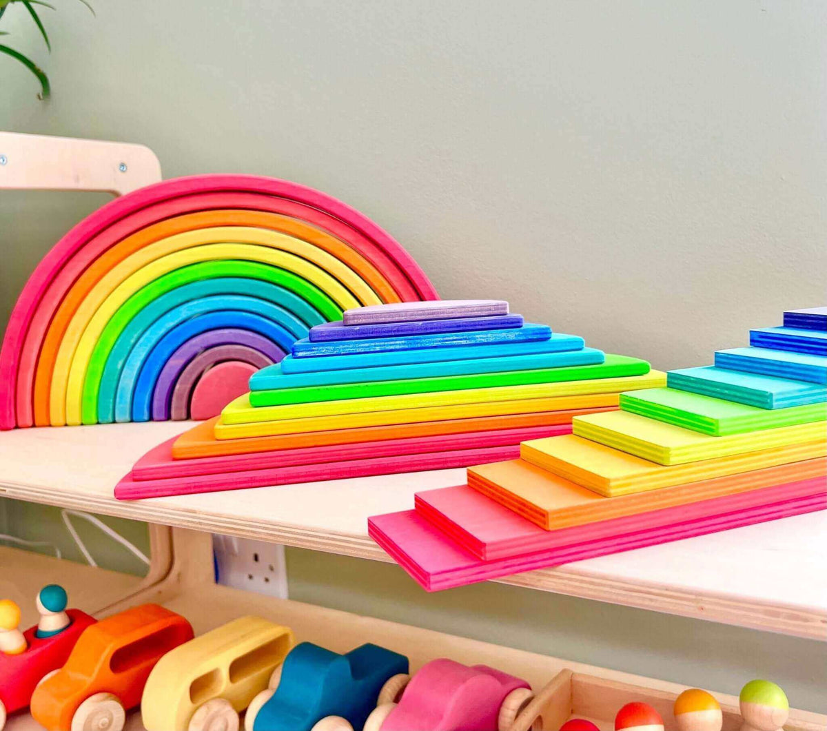 Wooden Rainbow Bundle