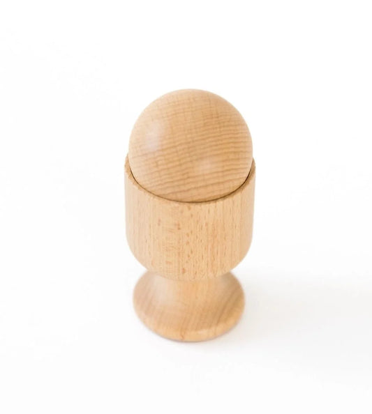 Wooden Egg & Cup