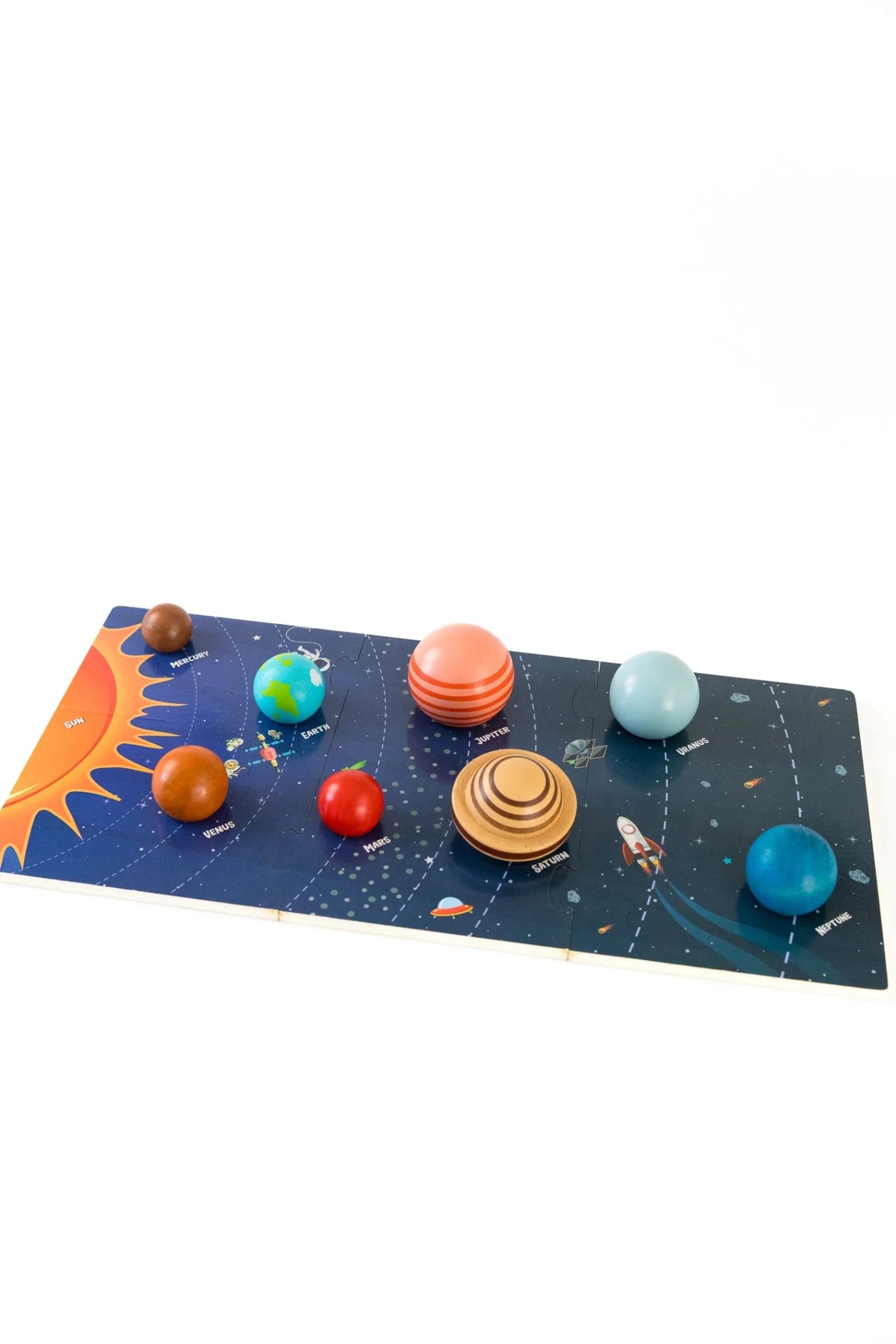 Solar System Wooden Planet Explorer