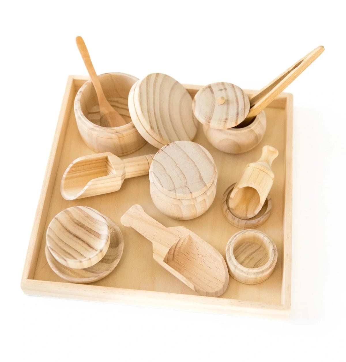 Wooden Sensory Play Set